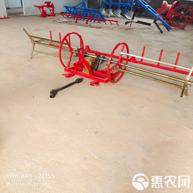 最新型滴灌带回收机，农业现代化不可或缺的得力助手
