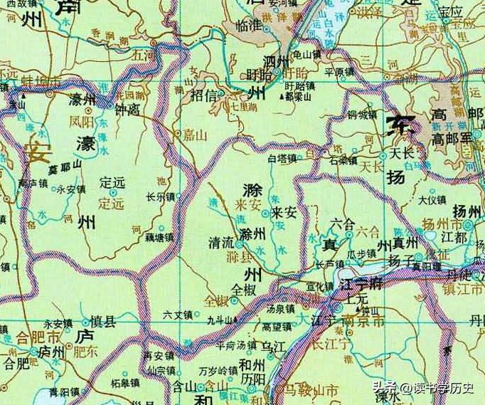 滁州市区最新版地图,重要性及价值的探讨