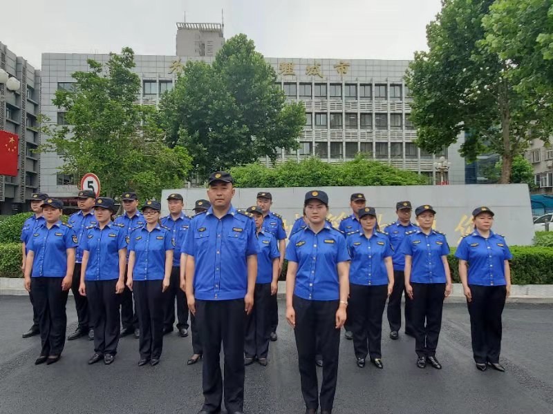 徐州城管新风貌亮相,换装展示新起点