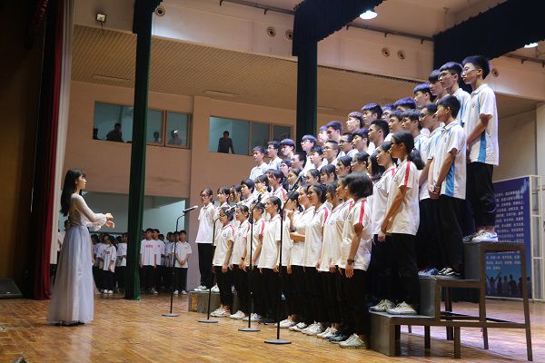 高中合唱比赛精彩瞬间与青春旋律的交响盛宴