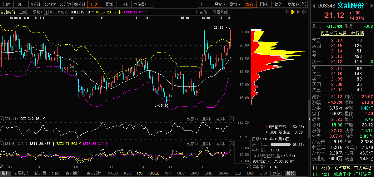 文灿股票行情深度解析,投资前景展望