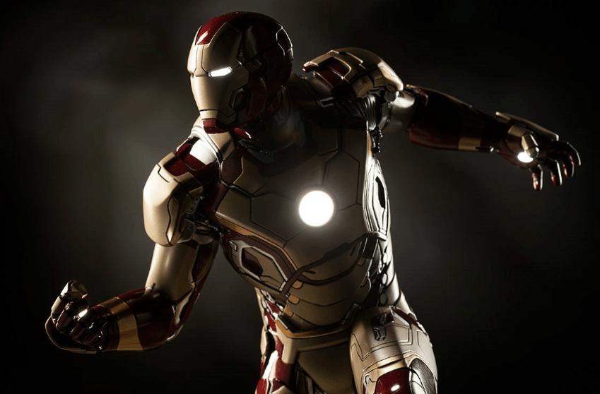 钢铁侠最新战甲震撼亮相,炫彩夺目新装备登场!