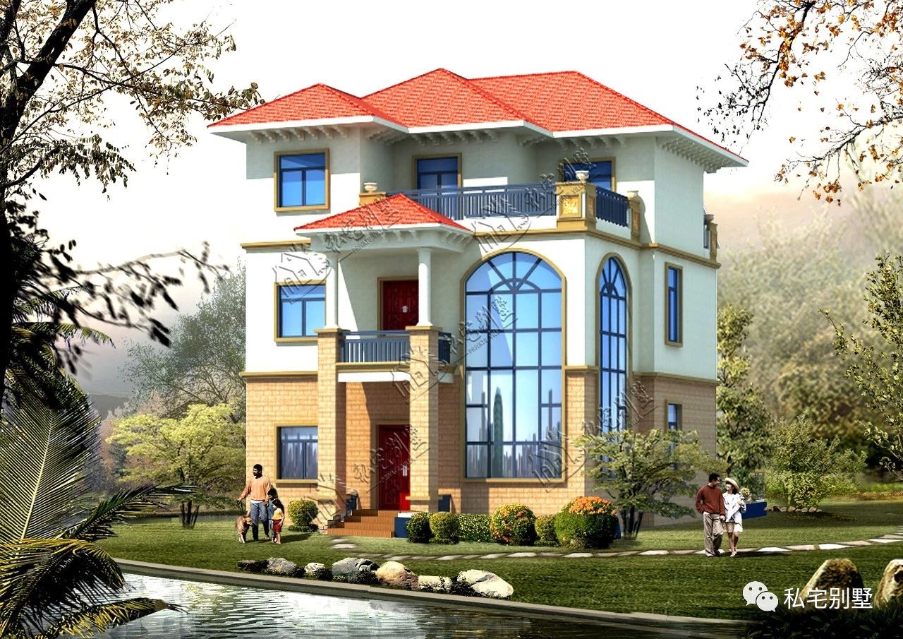 农村最新三层别墅设计,科技重塑乡村生活,前卫体验引领未来居住潮流