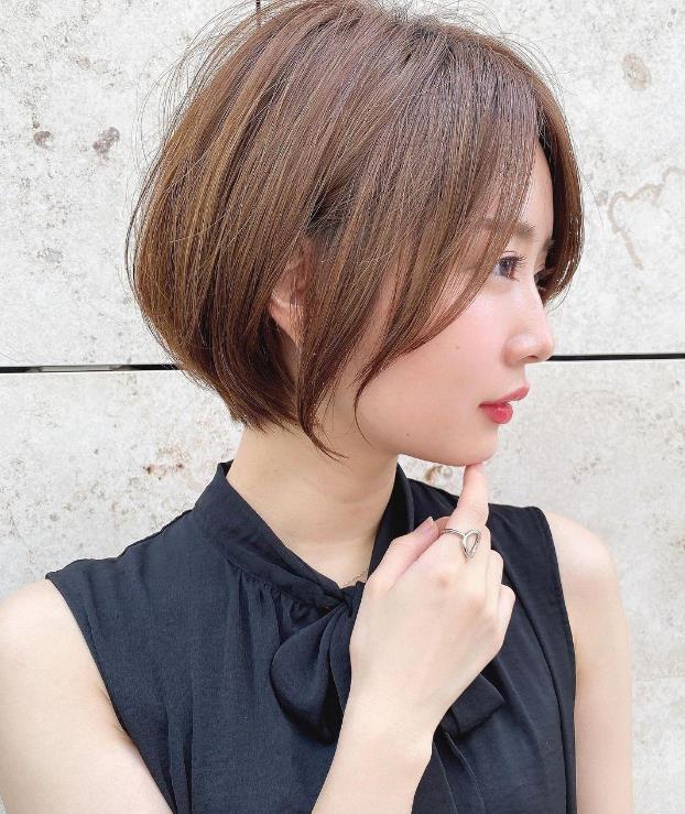 最新发型推荐,短发女神的新造型