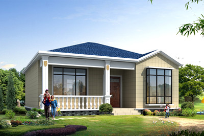 农村一层平房设计与建造指南,最新照片展示