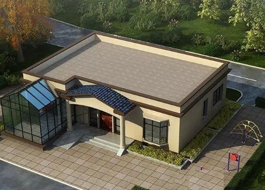 农村一层平房设计与建造指南,最新照片展示